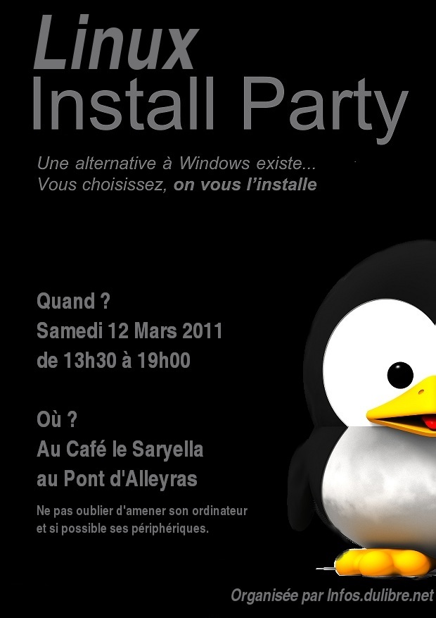Linux install party alleyras 43
